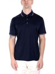 paul&shark polo logo ριγα γιακα μπλε