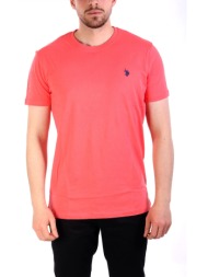 u.s.polo assn t-shirt crew neck logo mick κοραλι