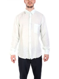 boss casual πουκαμισο λινο regular fit relegant 6 m μεντα