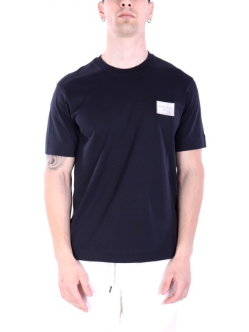 emporio armani t-shirt logo milano μπλε σε προσφορά