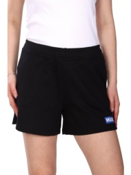 hugo blue σορτς classic shorts_b_1 logo μαυρο