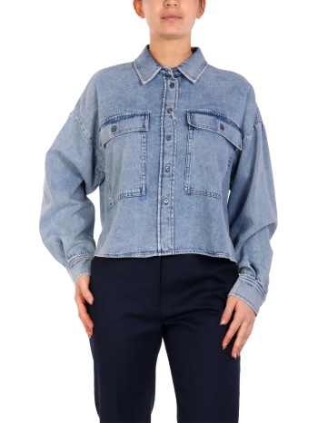 max mara weekend πουκαμισο crop jeans zemira μπλε σε προσφορά
