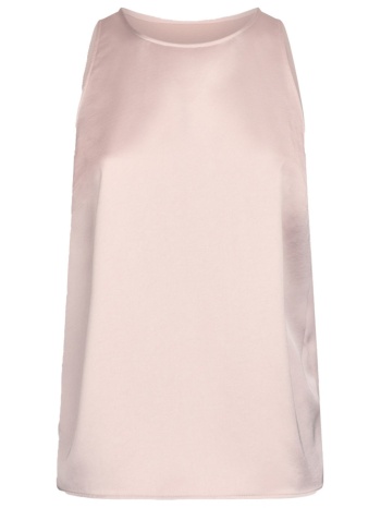 liu-jo top σατεν δεσιμο πισω απαλο ροζ σε προσφορά