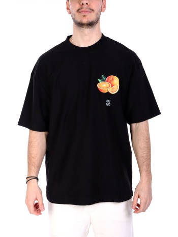 hugo t-shirt dartiee logo μαυρο σε προσφορά