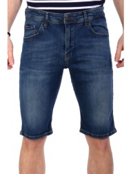 dors βερμουδα jeans comfort fit μπλε