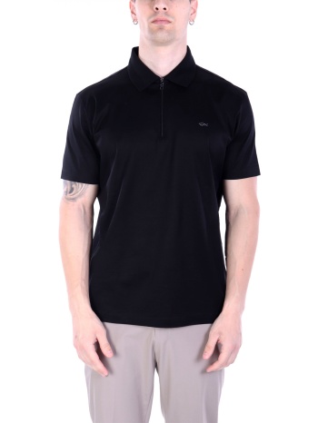 paul&shark polo halfzip logo metallic pin logo μαυρο σε προσφορά