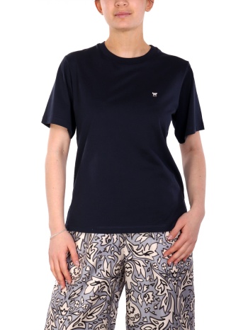 max mara weekend t-shirt satrapo logo σκουρο μπλε σε προσφορά