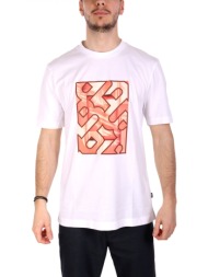 boss t-shirt h-taut 81 λευκο
