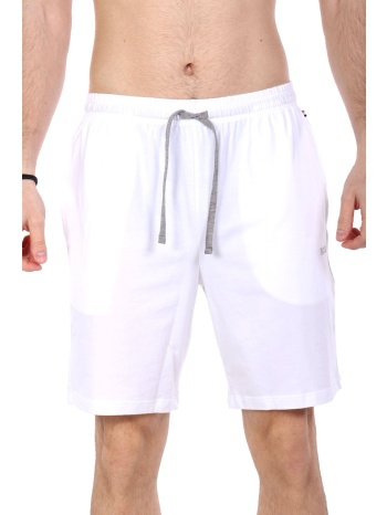 boss homewear βερμουδα mix&match short cw λευκο