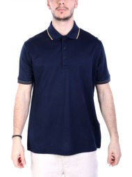 paul&shark polo ριγα γιακας μπλε-χρυσο