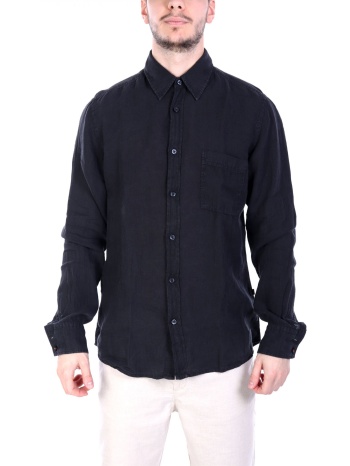 boss casual πουκαμισο λινο regular fit relegant 6 m μαυρο σε προσφορά