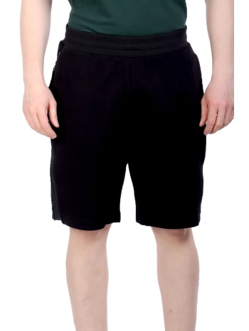 armani 7 βερμουδα φουτερ side zip logo μαυρο σε προσφορά