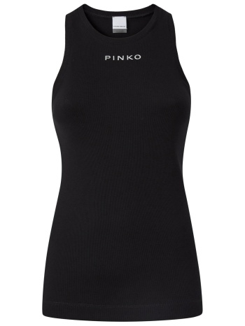 pinko tank top distinto logo μαυρο σε προσφορά