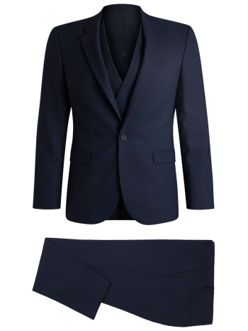 hugo κοστουμι arti/hesten 242v1x extra-slim fit μπλε