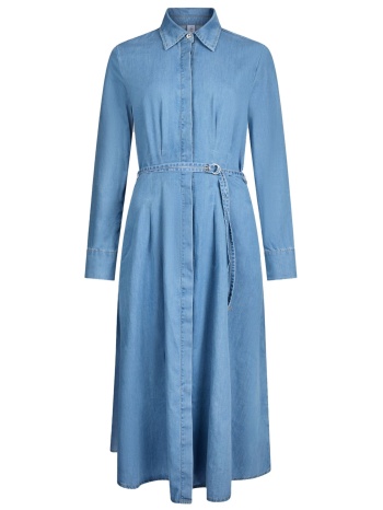 liu-jo φορεμα maxi σεμιζιε με αποσπωμενη ζωνη ανοιχτο μπλε σε προσφορά