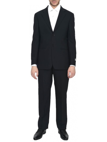 armani collezioni κοστουμι ριγε μαυρο σε προσφορά