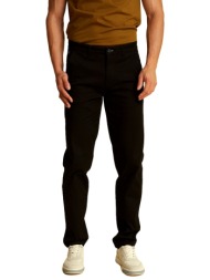 dors παντελονι chino σχεδιαστο comfort μαυρο
