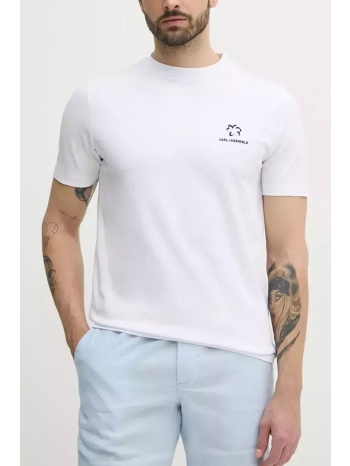 karl lagerfeld t-shirt logo λευκο σε προσφορά