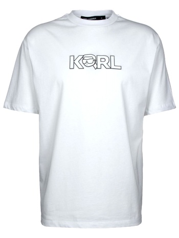 karl lagerfeld t-shirt logo λευκο σε προσφορά