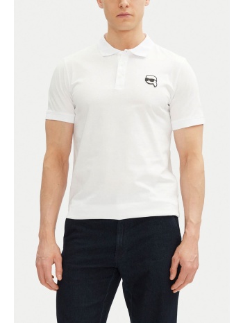 karl lagerfeld polo logo λευκο σε προσφορά