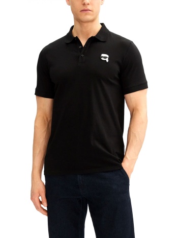 karl lagerfeld polo logo μαυρο σε προσφορά