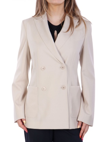 max mara weekend σακακι nervoso σταυρωτο εκρου σε προσφορά