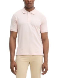 guess jeans polo logo ροζ