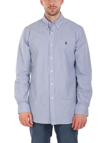 ralph lauren πουκαμισο καρω button down custom fit σε προσφορά
