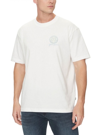 guess jeans t-shirt crew neck oversized fit logo λευκο σε προσφορά