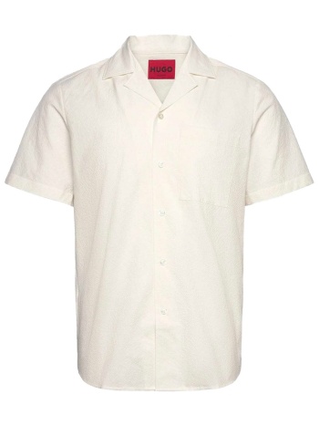 hugo πουκαμισο ellino γκοφρε εκρου σε προσφορά