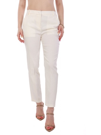 pinko παντελονι chino bello trousers λευκο