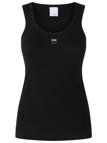 pinko φανελακι calcolatore tank top μαυρο