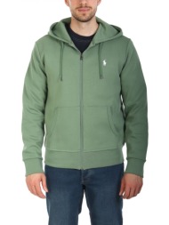 ralph lauren φουτερ ziphood logo πρασινο