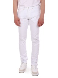 ralph lauren παντελονι jeans slim sullivan low stretch λευκο