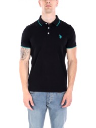 u.s. polo assn. μπλουζα μαυρο ανδρικο polo