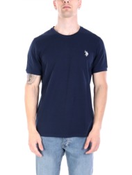 u.s. polo assn. μπλουζα t-shirt μπλε πικε