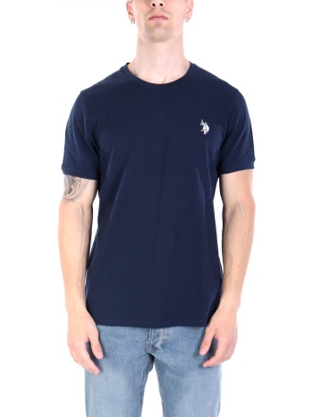 u.s. polo assn. μπλουζα t-shirt μπλε πικε σε προσφορά