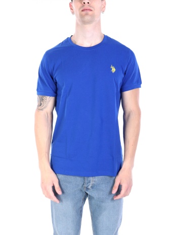 u.s. polo assn. μπλουζα t-shir μπλε ρουα πικε σε προσφορά