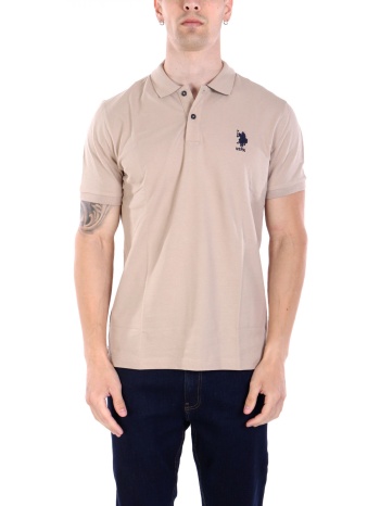 u.s. polo assn. μπλουζα μπεζ ανδρικο polo σε προσφορά