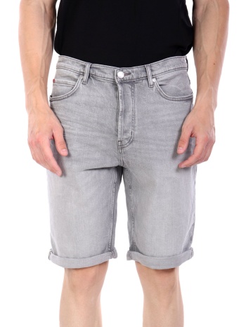 hugo βερμουδα 634/s tapered fit ανοιχτο γκρι σε προσφορά