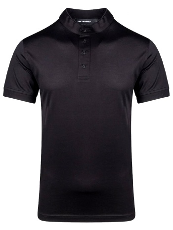 karl lagerfeld polo logo μαυρο σε προσφορά