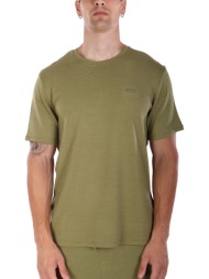 boss homewear t-shirt rib ανδρικο λαδι