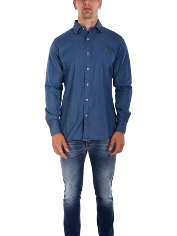 u.s. polo assn πουκαμισο jeans μπλε σε προσφορά