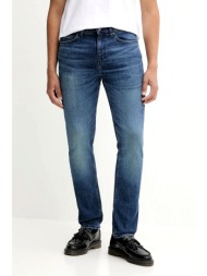 hugo παντελονι jeans 708 slim fit μπλε