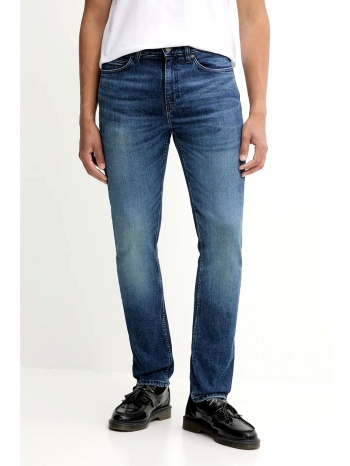 hugo παντελονι jeans 708 slim fit μπλε σε προσφορά