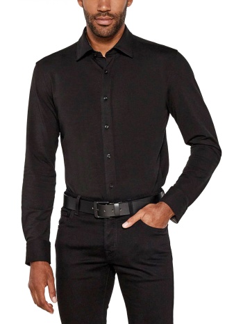 boss πουκαμισο jersey slim fit c-hank-c3-253 μαυρο σε προσφορά