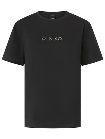 pinko t-shirt strepitoso t-shirt jersey logo strass pinko σε προσφορά