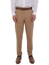 boss παντελονι chino tapered fit h-perin-wg-253 καμηλο