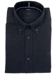 boss πουκαμισο button down slim fit h-roan-bd-e-c1-253 μπλε