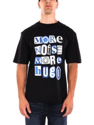 hugo blue τ-shirt notix μαυρο
